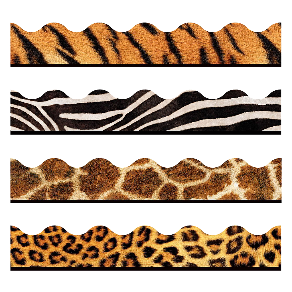 Animal Prints Terrific Trimmers & Bolder Borders Variety Pack