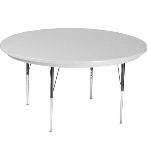 60in Round Gray Granite Activity Table