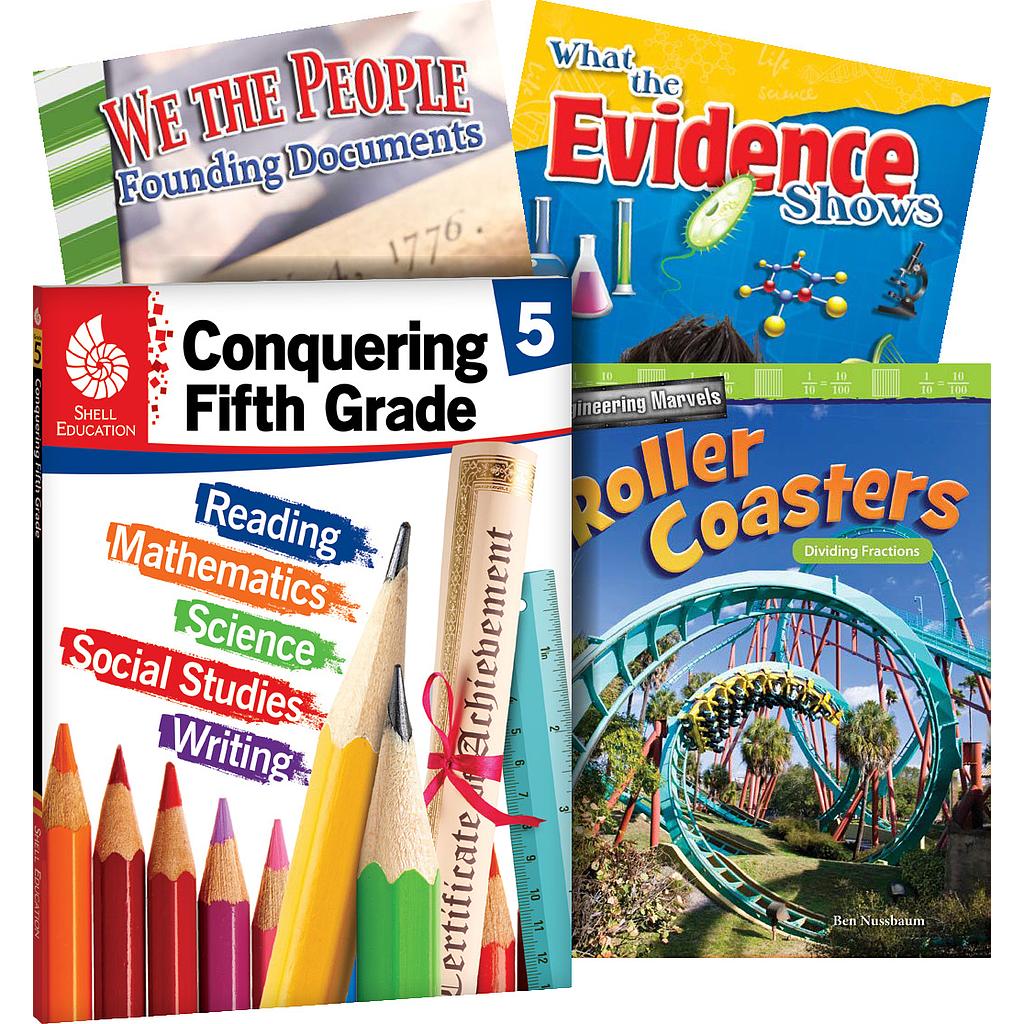 Conquering Fifth Grade, 4-Book Set