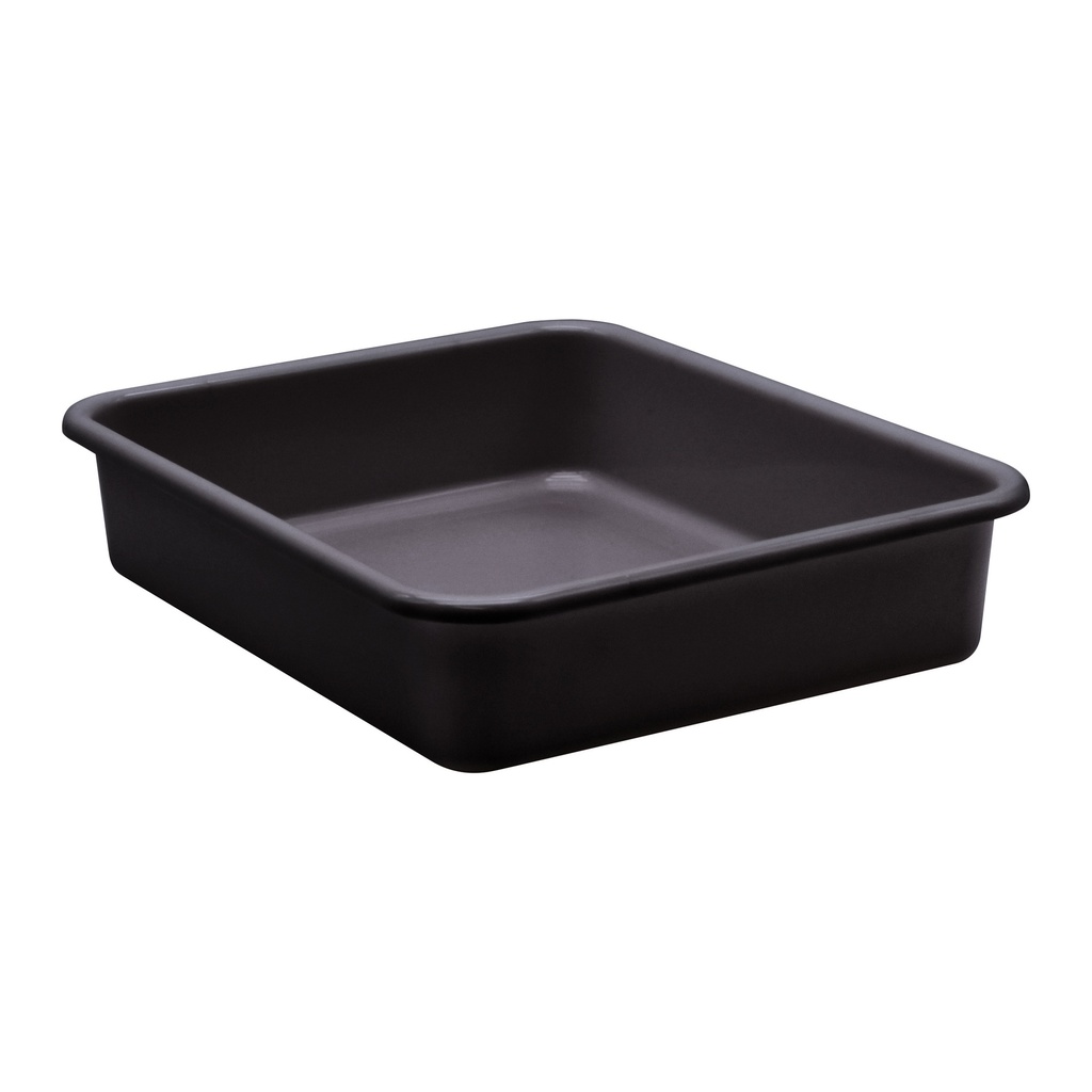 Black Large Plastic Letter Tray