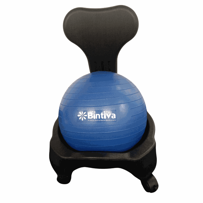 Stability Ball Chair Child's Blue