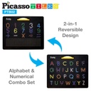 PicassoTiles Capital Number and Free Style Drawing Board