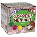 Coconut Numbers 0-9 Small Set of 100