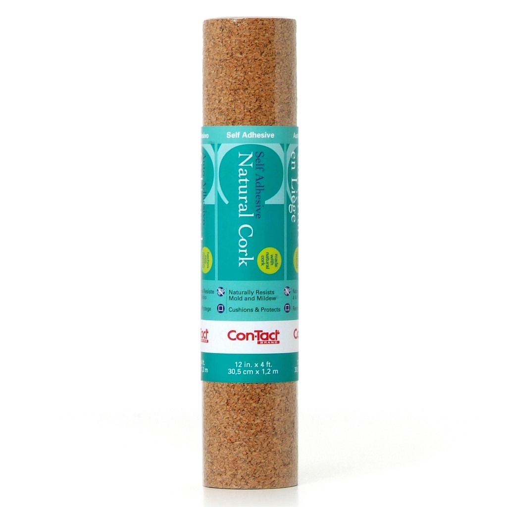 Cork Con-Tact Brand Adhesive Roll 12" x 4'