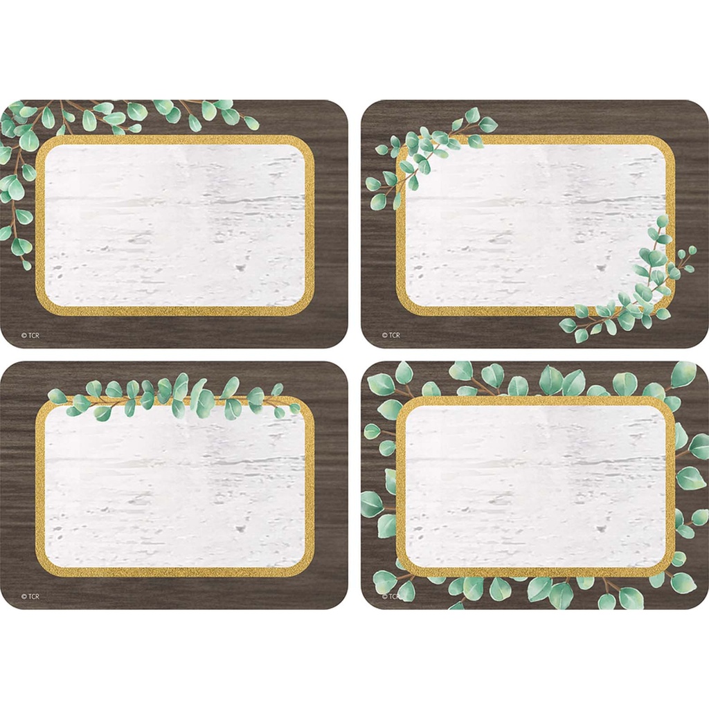 Eucalyptus Name Tags Labels