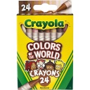 Crayola Colors of the World 24ct Crayons