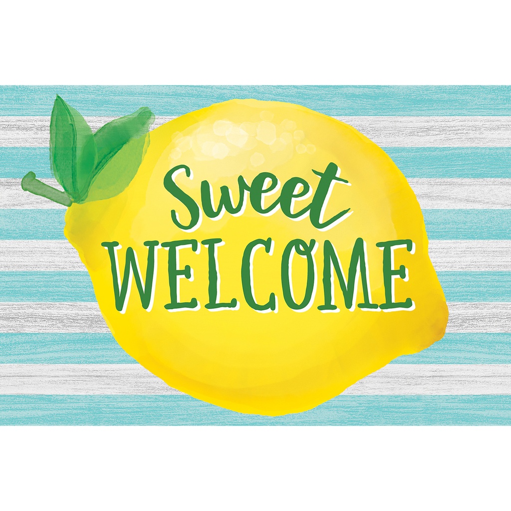 Lemon Zest Sweet Welcome Postcards