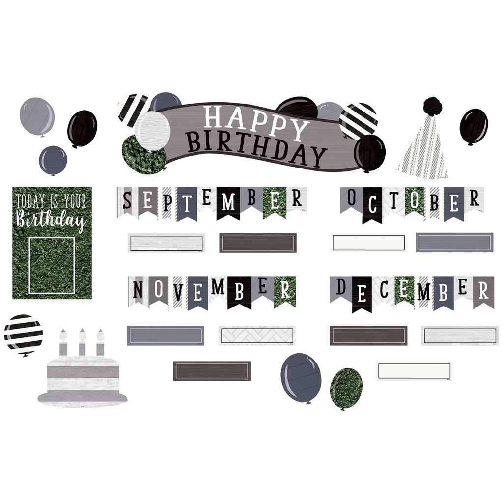 Modern Farmhouse Happy Birthday Mini Bulletin Board