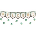 Eucalyptus Pennants Welcome Bulletin Board