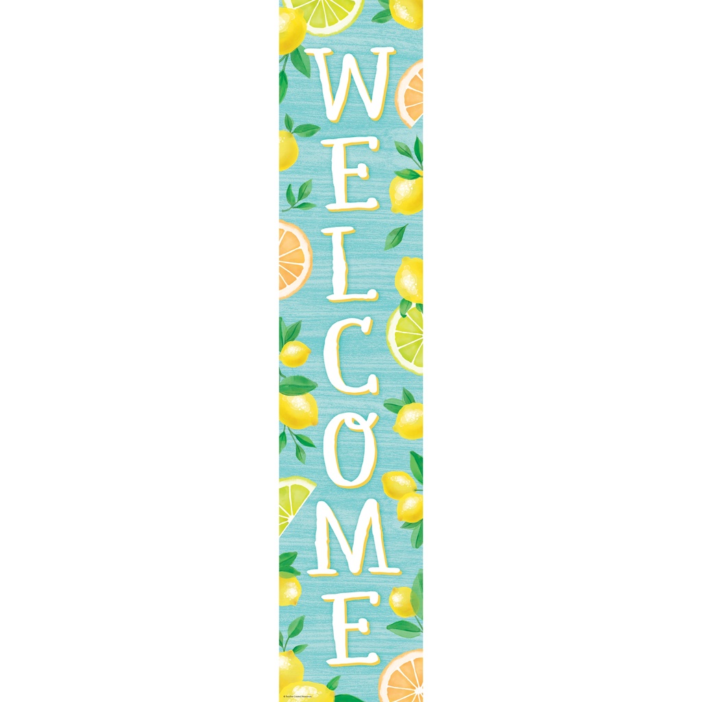 Lemon Zest Welcome Banner