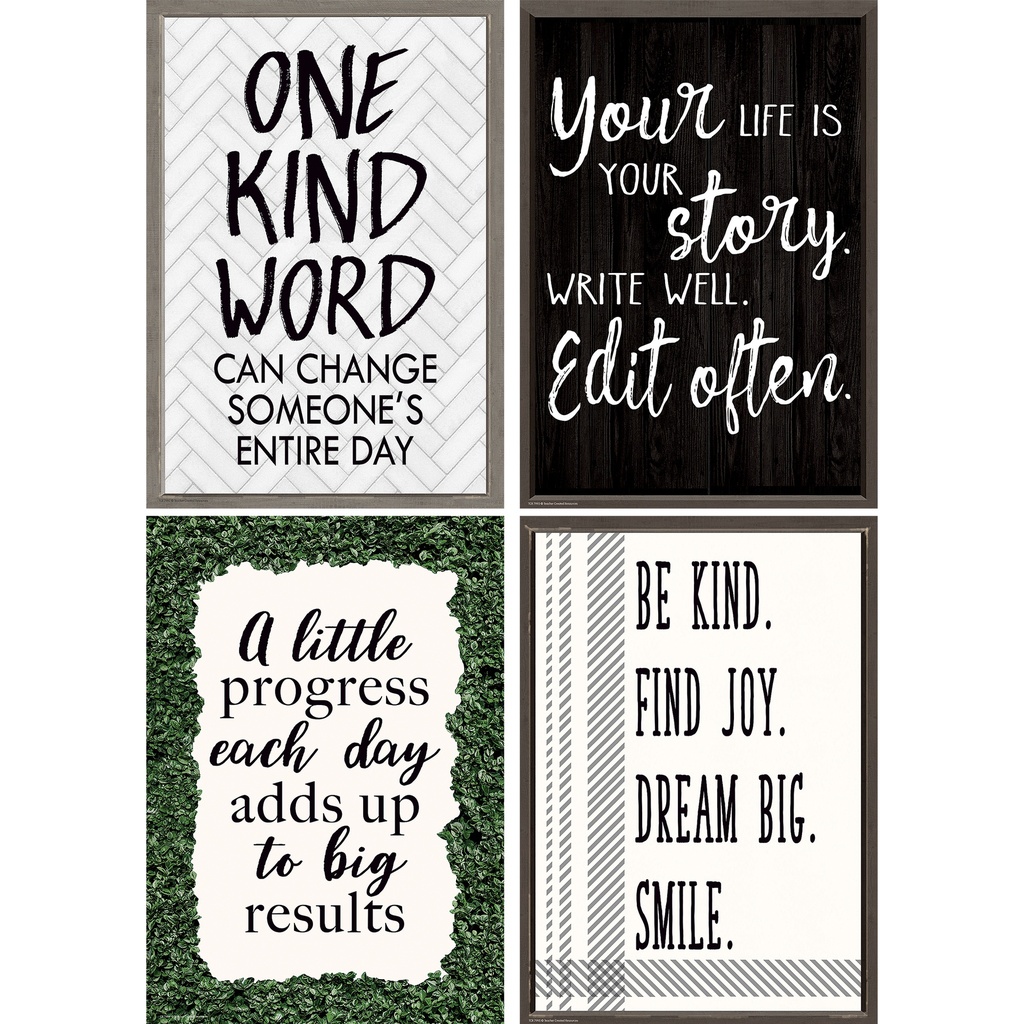 Modern Farmhouse Positive Poster Pack