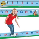 0 thru 30 Number Line Floor Mat