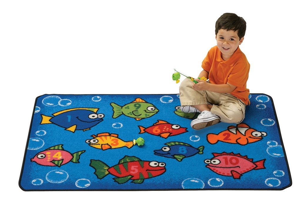 Something Fishy Rug 4ft x 6ft Rectangle