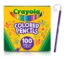 100ct Crayola Colored Pencils Easel Box