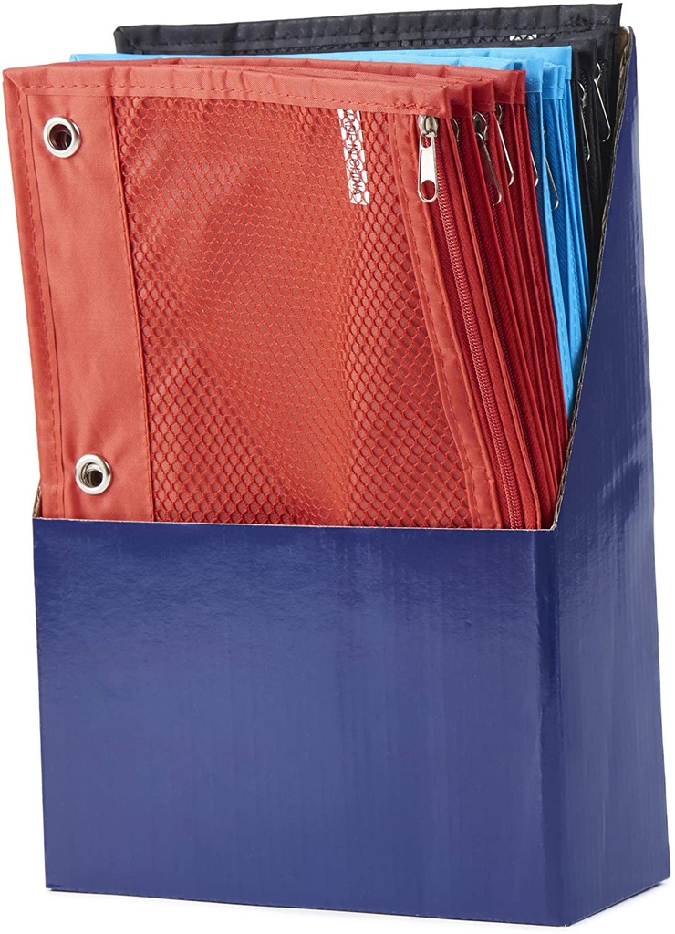 24ct Mesh Binder Storage Pockets