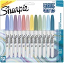 12ct Sharpie Mystic Gems Fine Point Permanent Markers