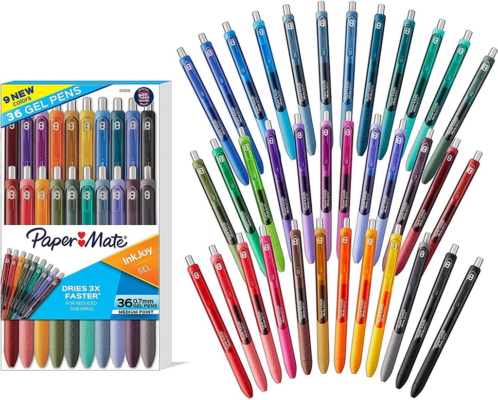 36ct Paper Mate Inkjoy Gel Pen Set