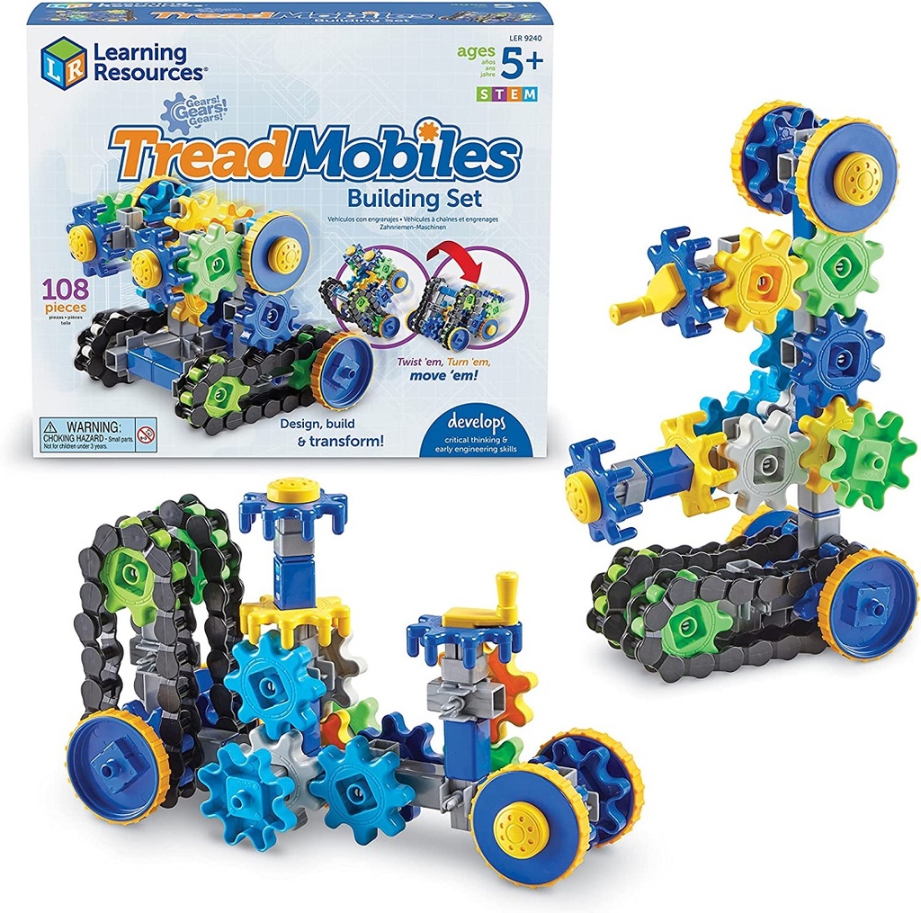 Gears! Gears! Gears!®  Treadmobiles Set