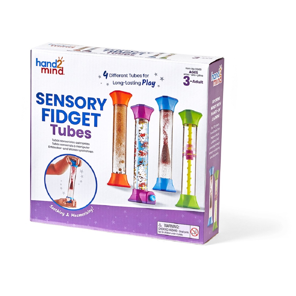 4ct Sensory Fidget Tube Set