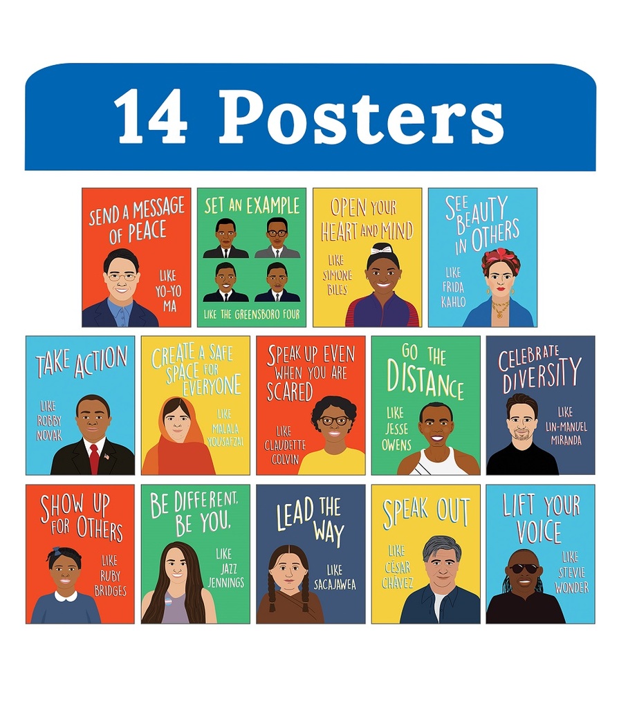 Be an Ally Like Me Mini Posters