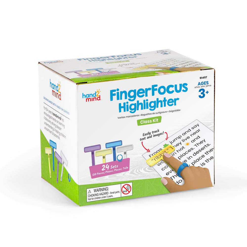 FingerFocus Highlighter Classroom Kit