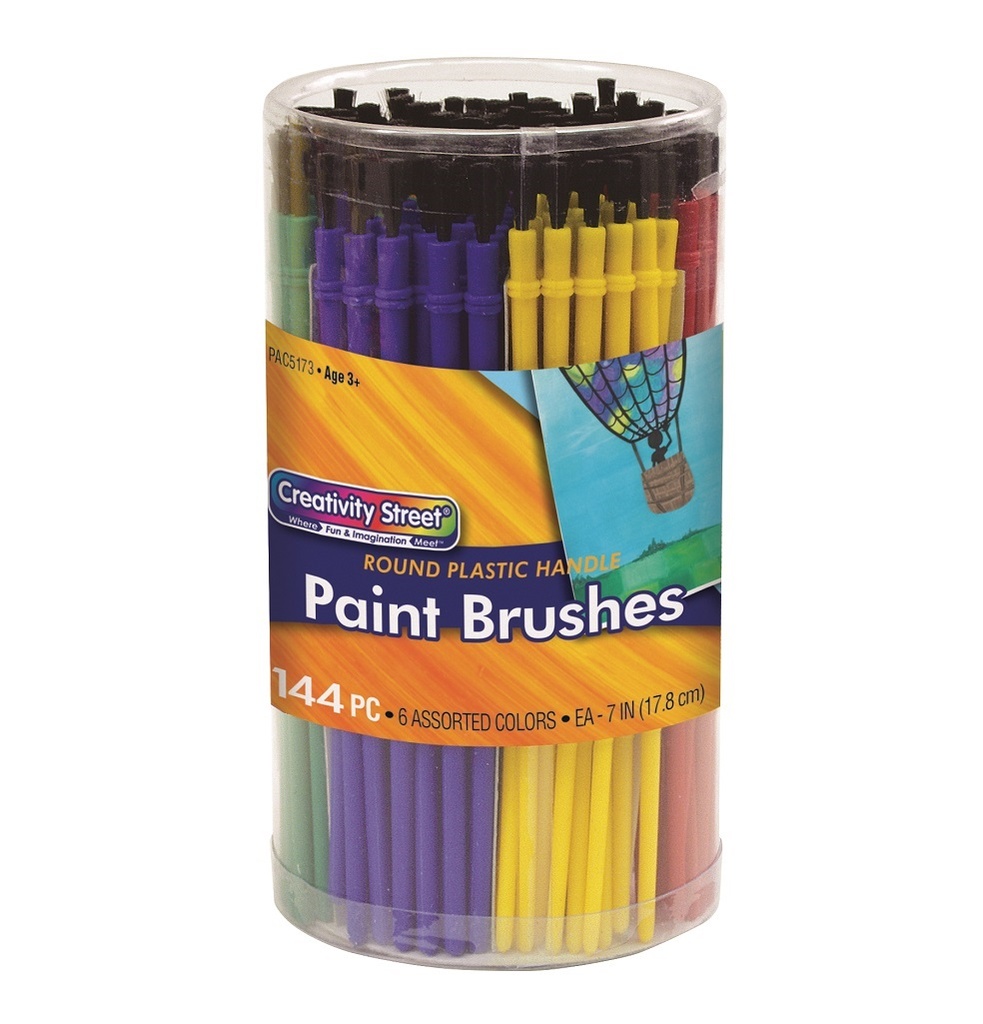 Creativity Street 144ct Economy Brush Set