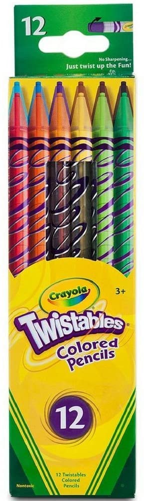 12ct Crayola Twistables Colored Pencils