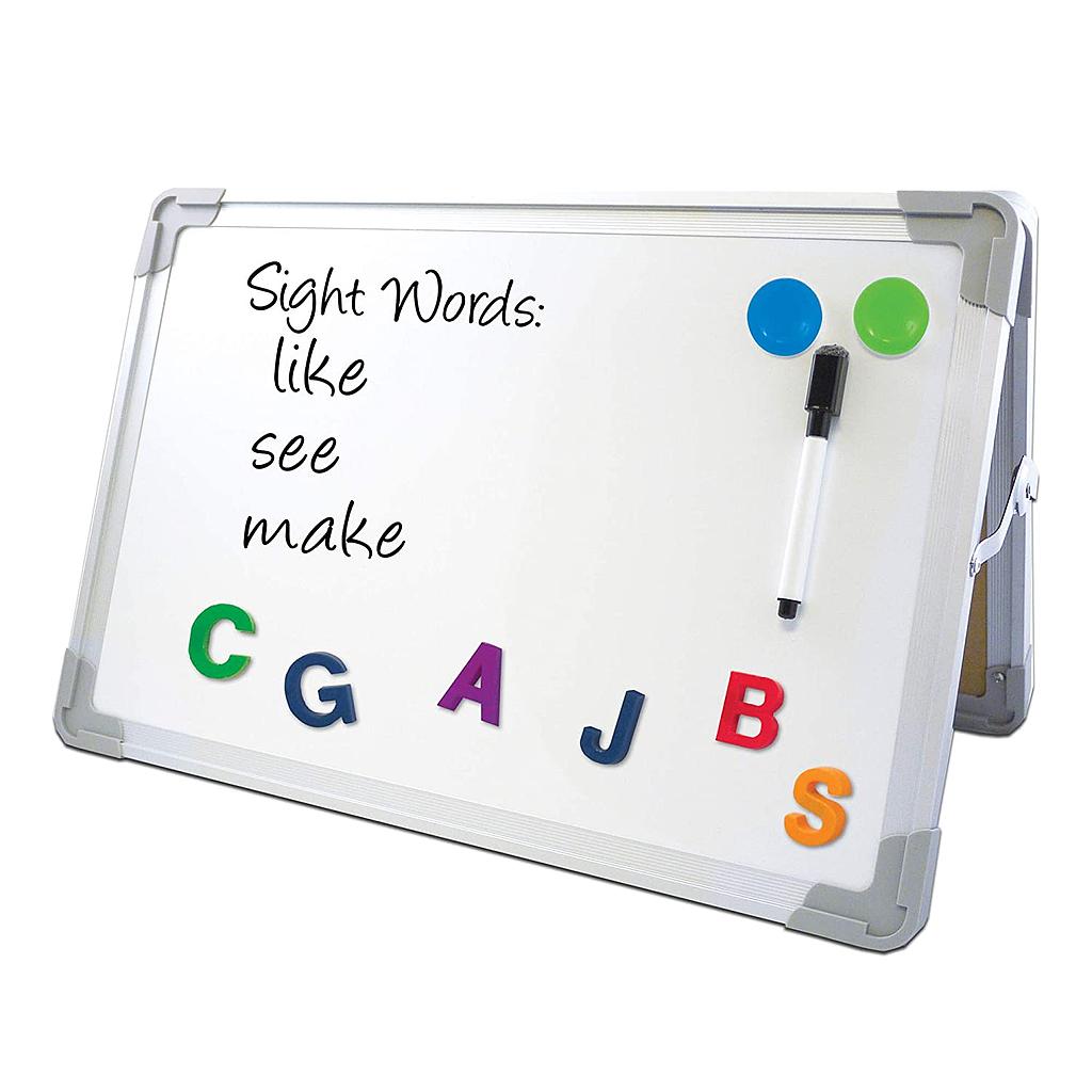 12 x 18 Magnetic Desktop Dry Erase Easel Set