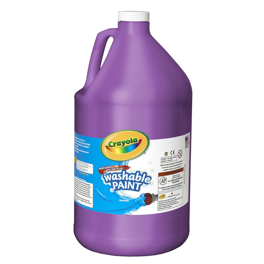 128oz Violet Crayola Washable Paint     Ea