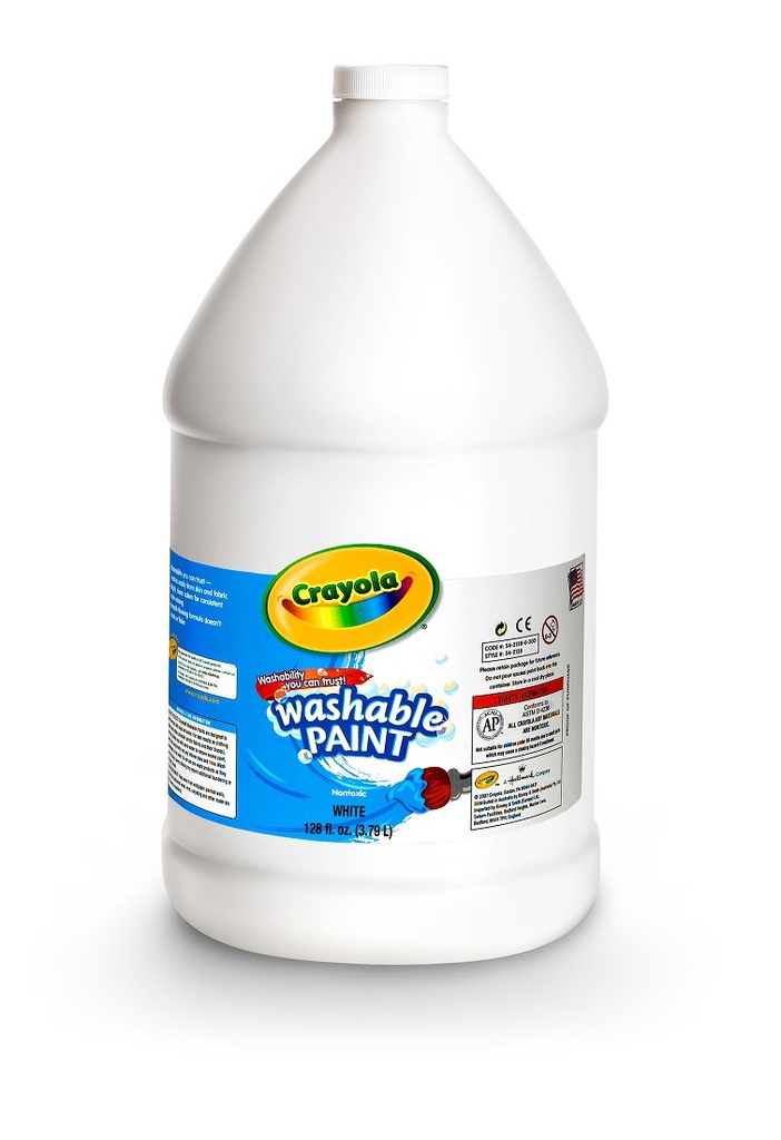 128oz White Crayola Washable Paint      Ea