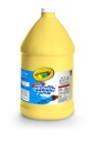 128oz Yellow Crayola Washable Paint     Ea