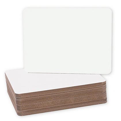 12ct 9.5 x 12 Dry Erase Boards