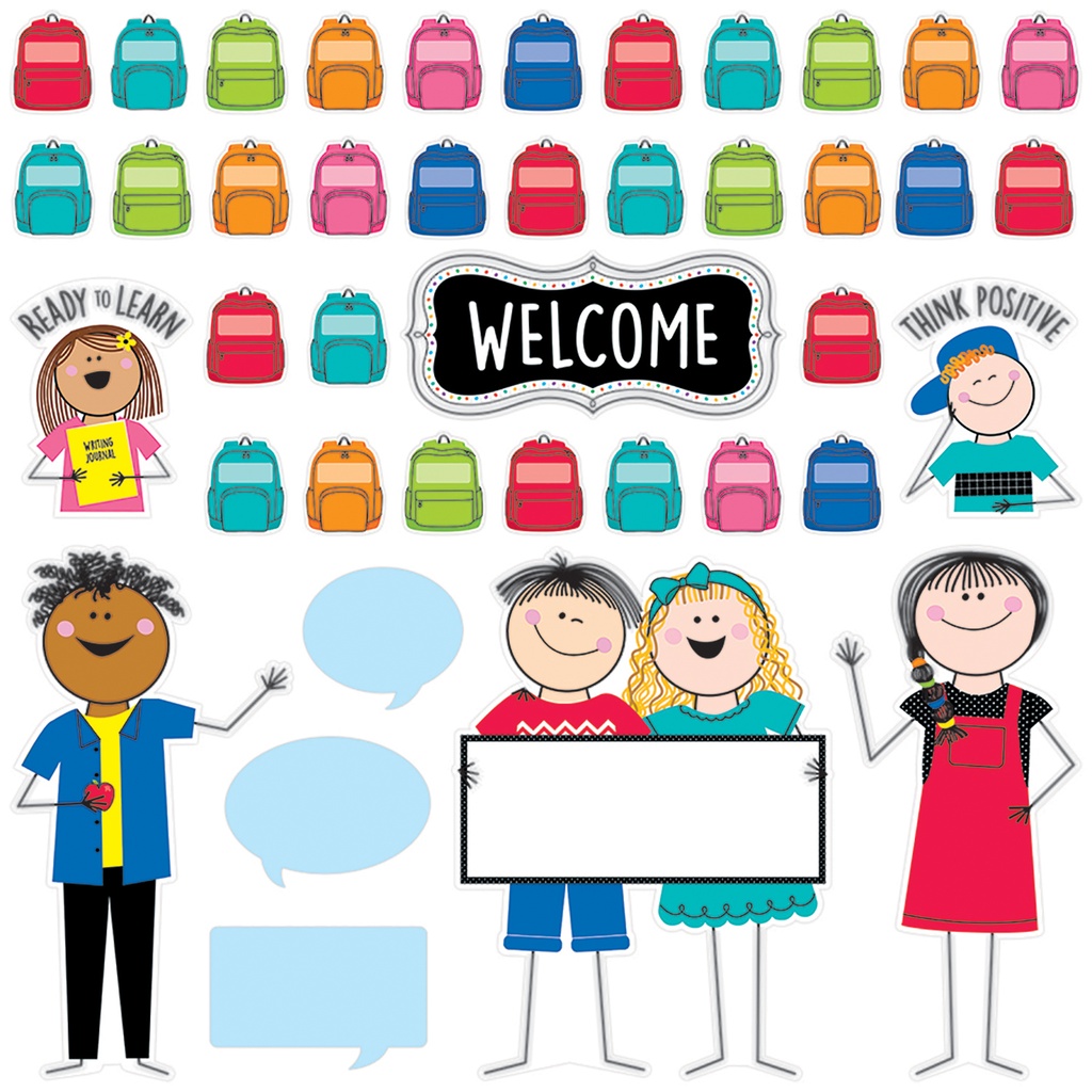 All Are Welcome Bulletin Board Set    