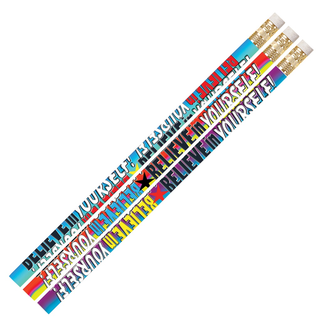 12ct Believe in Yourself Pencils