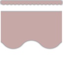 Light Mauve Scalloped Border Trim