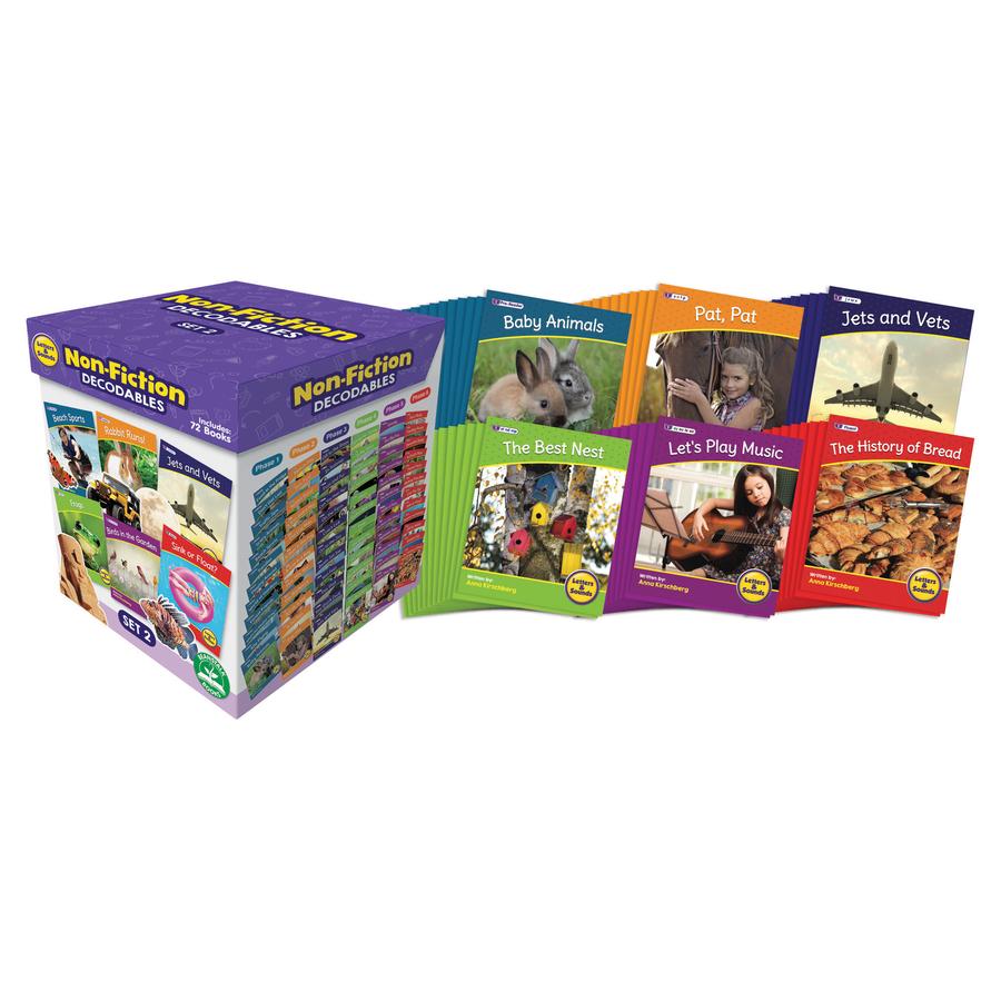 Letters & Sounds Set 2 Non-Fiction Decodables Boxed Set