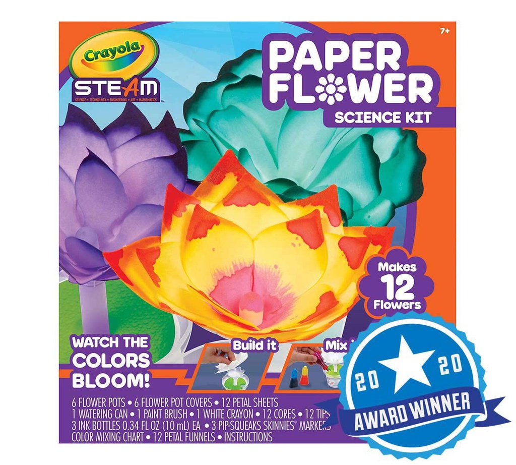 Crayola STEAM Paper Flower Science Kit