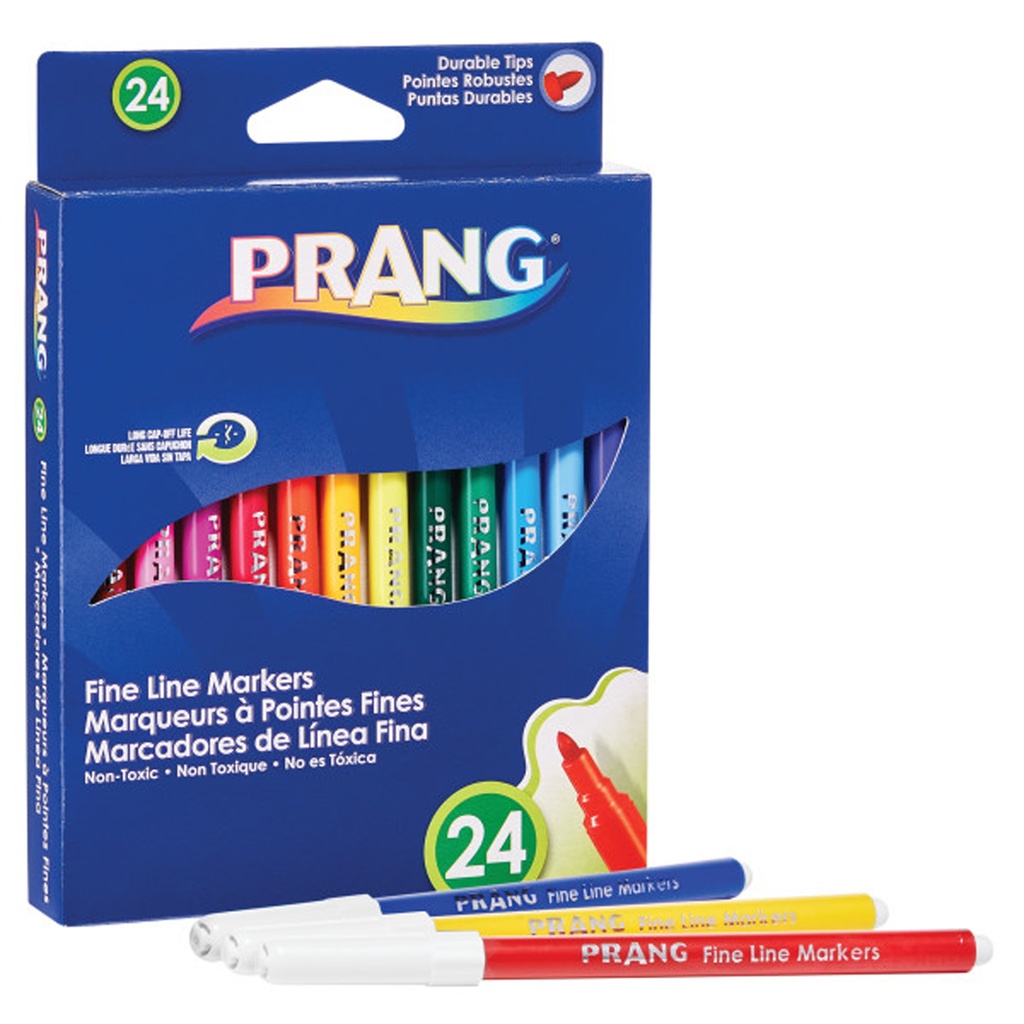 Classic Art Markers, Fine Line - 24 Colors