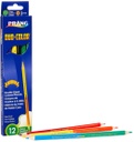 Prang Duo Colored Pencils 12 Color - 6 Ct Set