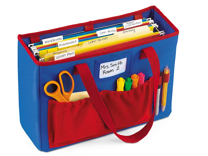 Teacher File Holder Tote