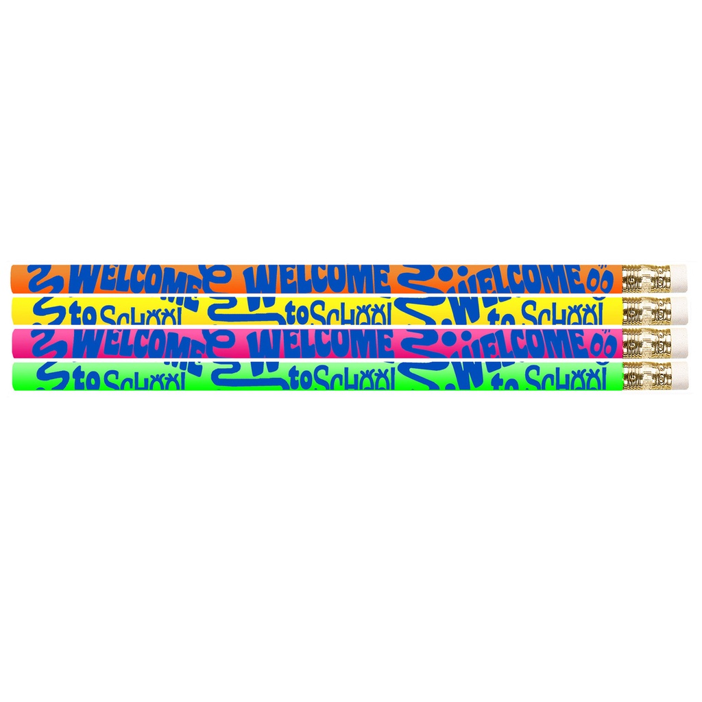 12ct Welcome to School Pencils