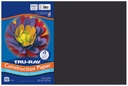 12x18 Black Tru-Ray Construction Paper 50ct Pack