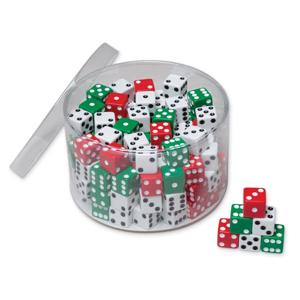 144ct Drum of Dice