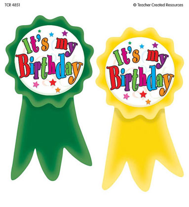 16ct Birthday Ribbons