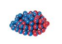 North/South Magnet Marbles (Red/Blue) Set of 100