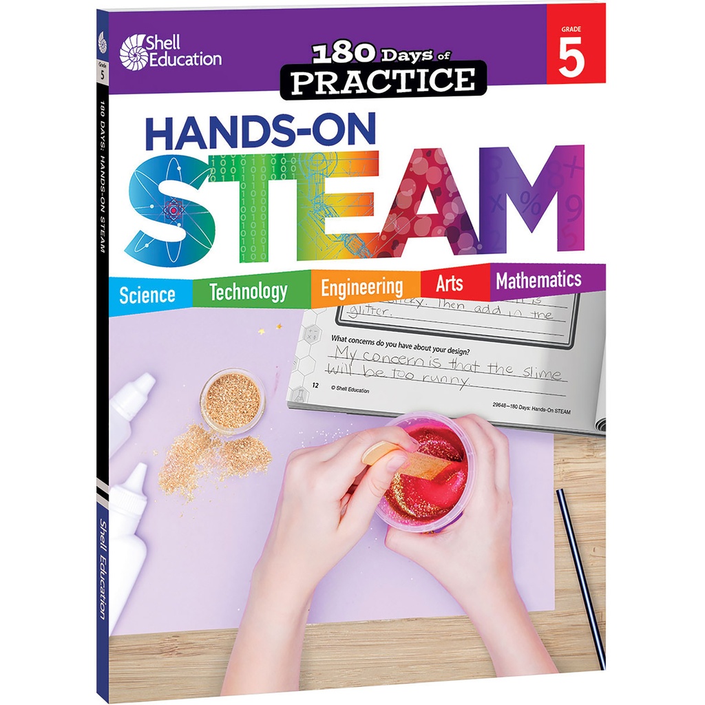 180 Days: Hands-On STEAM: Grade 5