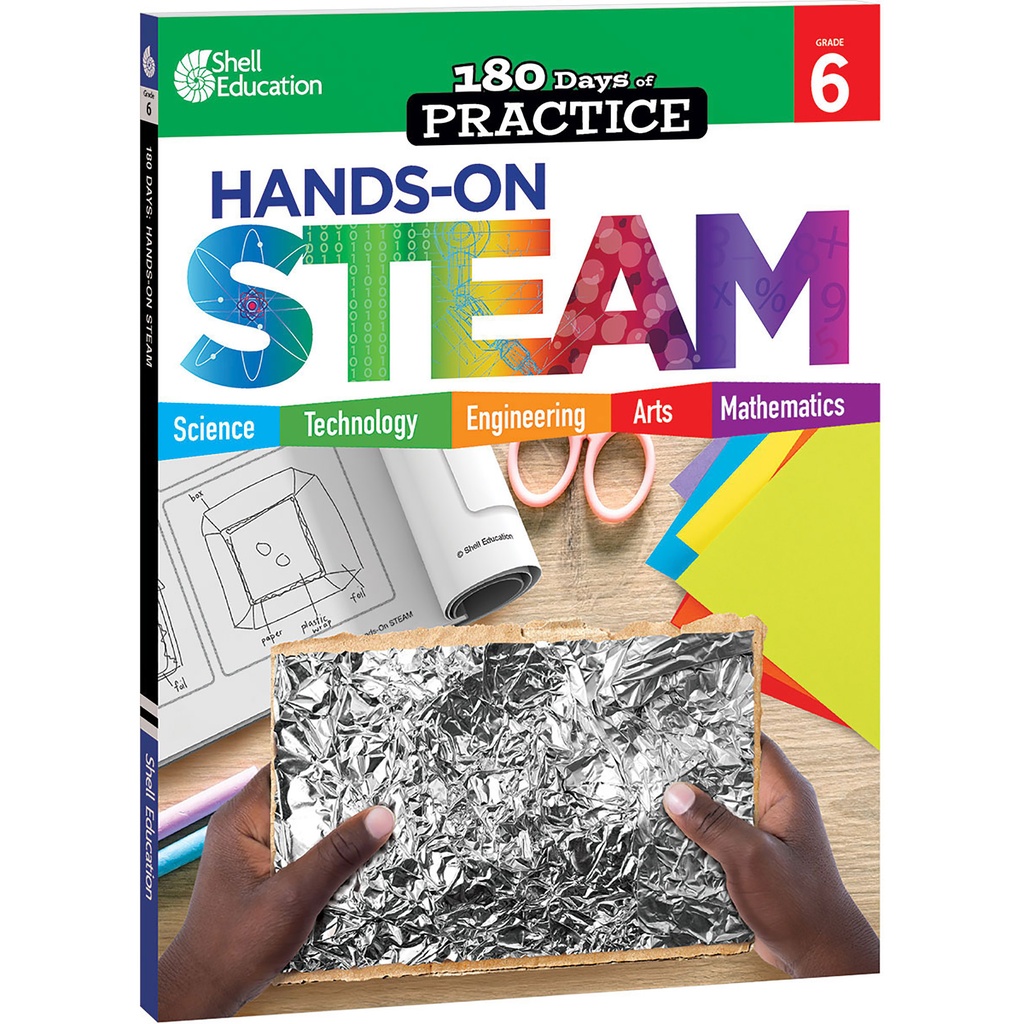 180 Days: Hands-On STEAM: Grade 6