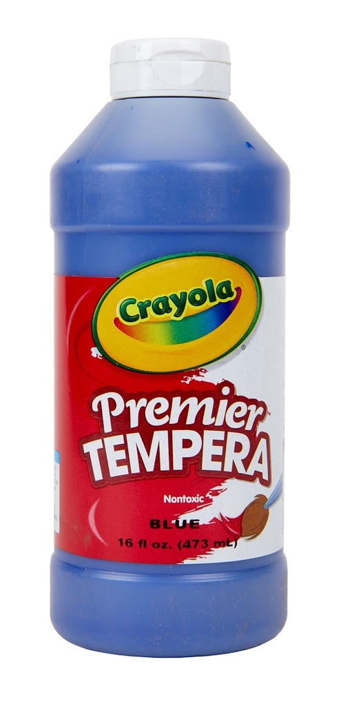 16oz Blue Crayola Premier Tempera