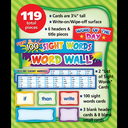 First 100 Sight Words Pocket Chart Cards