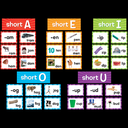 Short Vowels Pocket Chart Cards